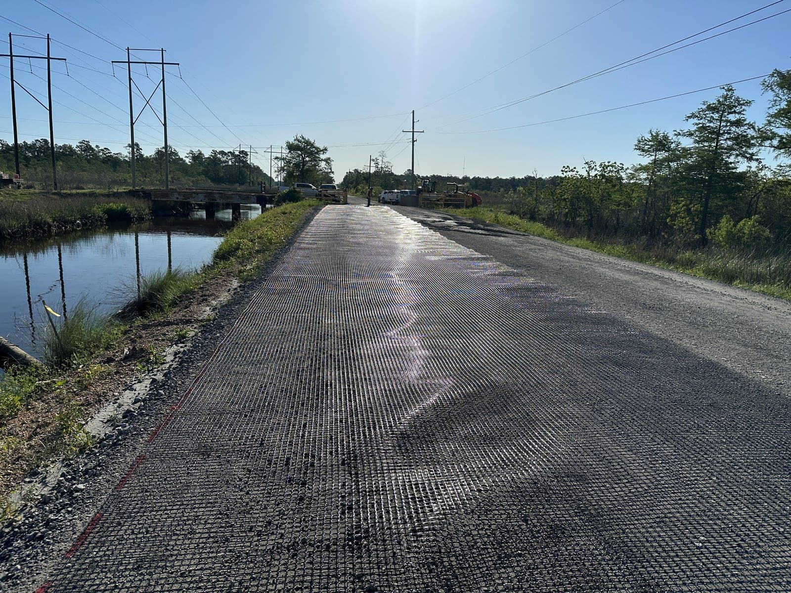 Asphalt Interlayer Reinforcement