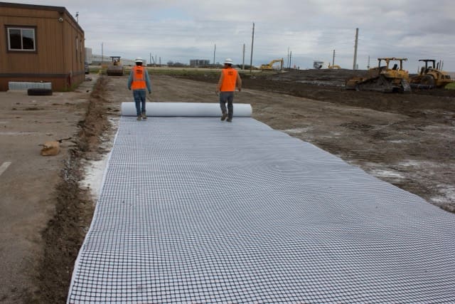 Cost-Effective Subgrade Stabilization For A Laydown Yard